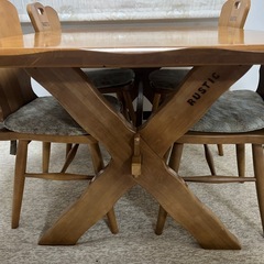 カリモク　RUSTIC  ダイニングテーブル カリモク RUSTIC ダイニングテーブルの中古が安い！激安で譲り
