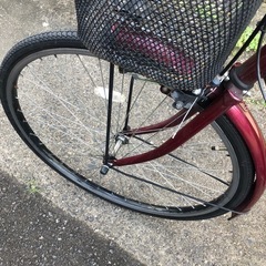 ママチャリ 6速 そのまま使える自転車 通勤通学にの画像