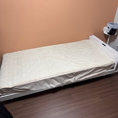 シングルベッド　マットレス付