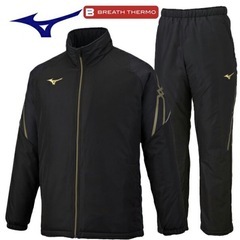 ほぼ未使用　MIZUNO（ミズノ）ブレスサーモ中綿 極厚　上下セ...