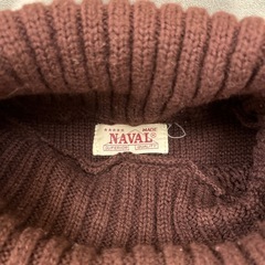 NAVAL・タートルネックセーターの画像
