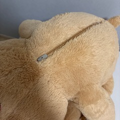 等身大くまぬいぐるみの画像