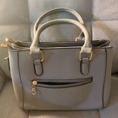 【新品】レディース グレー かわいくオシャレなハンドバッグ♪の画像