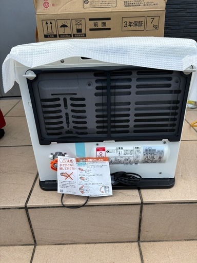 【未使用】TOHO GAS ガスファンヒーター RC- M2403E 13Aホワイト