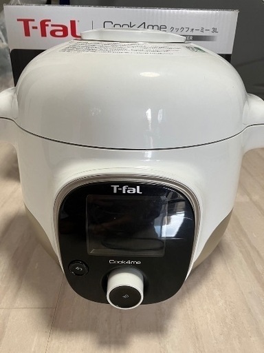 ティファール 電気圧力鍋 圧力調理 自動調理 ほったらかし調理 「クックフォーミー 3L」 ホワイト 内蔵210レシピ CY8701JP