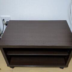 テレビ台　ウォルナット の画像