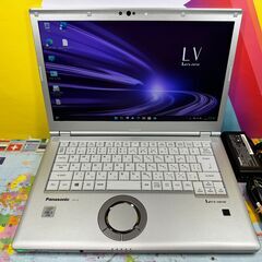 JC1067 パナソニック Let's note CF-LV9 512GB 第10世代 極美品 大画面　大容量