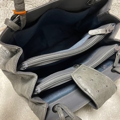 高級オーストリッチ　ハンドバッグの画像