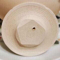 素焼きの急須の画像