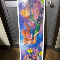 アリエルパズル完成品　額付