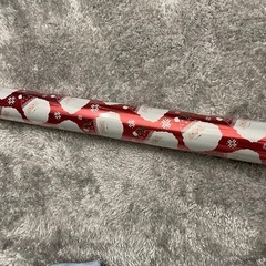 クリスマスラッピングペーパー　