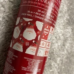 クリスマスラッピングペーパー　の画像