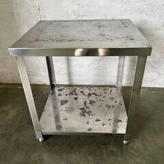 ステンレス製 作業台 厨房 業務用 W600×D500×H645...