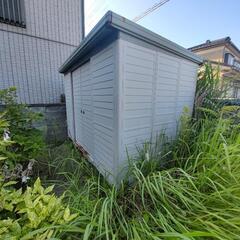 物置収納 ご自身で運搬 分解や 撤去できる方 の画像