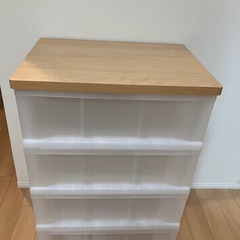 【受渡先決定済】棚板付きチェスト