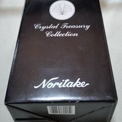【未使用品】　ノリタケ　クリスタルガラス　花瓶　ドイツ製の画像
