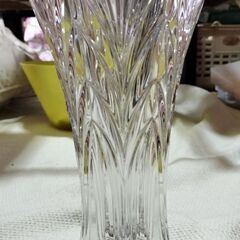【未使用品】　ノリタケ　クリスタルガラス　花瓶　ドイツ製の画像