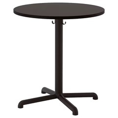 【今月末引越】IKEA 黒　丸テーブル　カフェテーブル　美品