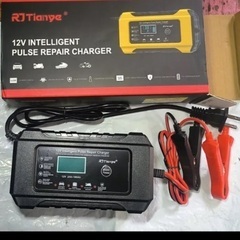 6A新品12Vパルス充電バッテリーチャージャー