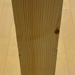 （新品）角材 木材 9cm x 9cm x 54cm 赤松 ホーマック の画像