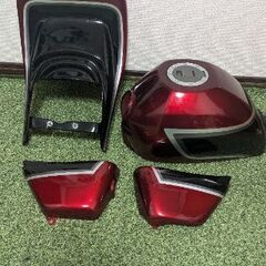 エイプ外装赤黒4点セット