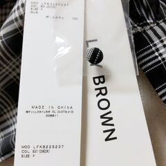 【新品 未使用】LILY BROWN ブラウス トートバッグの画像
