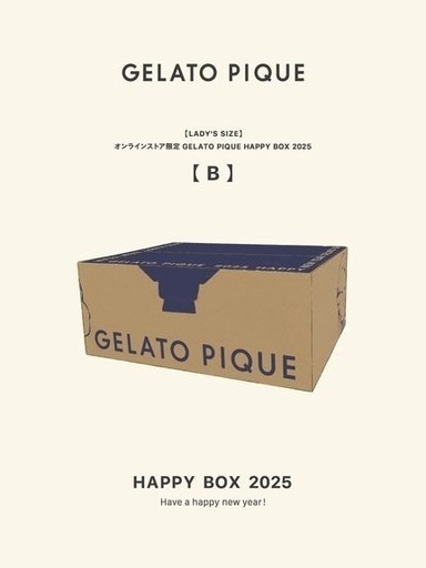 【福袋】【LADY'S SIZE】オンラインストア限定 GELATO PIQUE HAPPY BOX 2025<B>(CGRY-F)