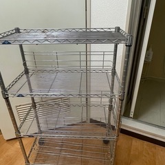 スチールラック(キャスター付き)の画像
