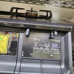 J6072　Paloma　パロマ　プロパン(LP)ガス用 ガステーブル ガスコンロ　everychef　エブリシェフ　IC-735WA-L　ホーロートップ 水なし両面焼きグリル 左強火 2021年製 クリーニング済　【リユースのサカイ柏店】参考価格48,800円の画像