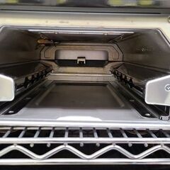 J6072　Paloma　パロマ　プロパン(LP)ガス用 ガステーブル ガスコンロ　everychef　エブリシェフ　IC-735WA-L　ホーロートップ 水なし両面焼きグリル 左強火 2021年製 クリーニング済　【リユースのサカイ柏店】参考価格48,800円の画像