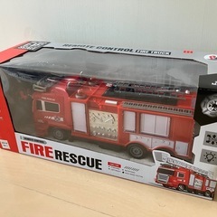 【新品未開封】値下げ！消防車ラジコン