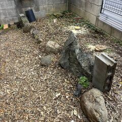 庭石です