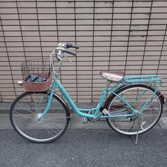ママチャリ26インチ　7段変則！オートライト