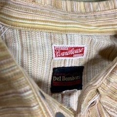 Warehouse Del Bombers ストライプジャケットの画像