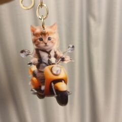 犬、猫のオ−ナメント　アクリル