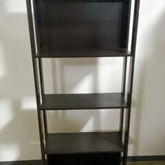 M241  IKEA イケア 本棚 ブラックブラウン LAIVA...