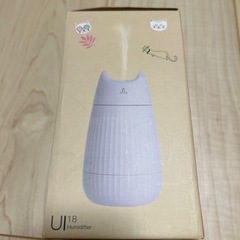未使用　猫型ミニ卓上加湿器　USBタイプの画像
