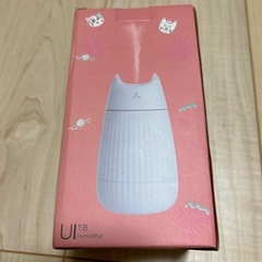 未使用　猫型ミニ卓上加湿器　USBタイプ