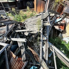 擁壁倒壊につき　残置分撤去　見積もり依頼の画像