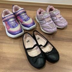 女の子　スニーカー　17cm 18cm
