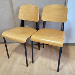 Jean Prouve  STANDARD CHAIR  リプロダクト　2脚