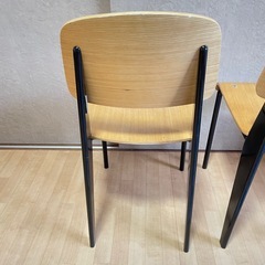 Jean Prouve  STANDARD CHAIR  リプロダクト　2脚の画像