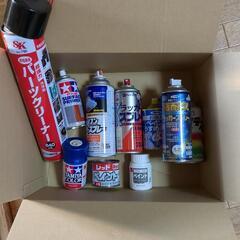 スプレー缶　塗料　使いかけ　差し上げます