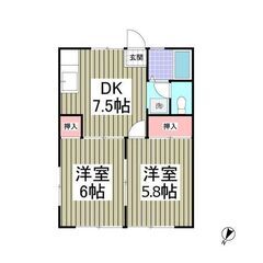 💕初期費用「8万円」・初月賃料なし・敷金なし・礼金なし・仲介手数...