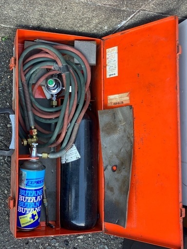 携帯用ガス溶接機
