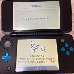 Newニンテンドー2DS LL ブラック×ターコイズの画像