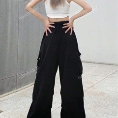 ヴィンテージ カーゴジョガーパンツ、レディース (新品)の画像
