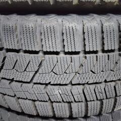 日産オーラ 純正アルミホイール＋スタッドレスタイヤ 4本セットの画像