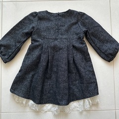 冬ワンピース　95cmの画像