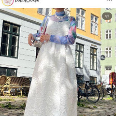 poppy バルーンキャミワンピース